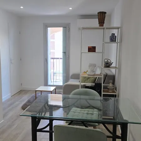 Le Balcon Azuréen - T2 Vue Et Clim Apartamento