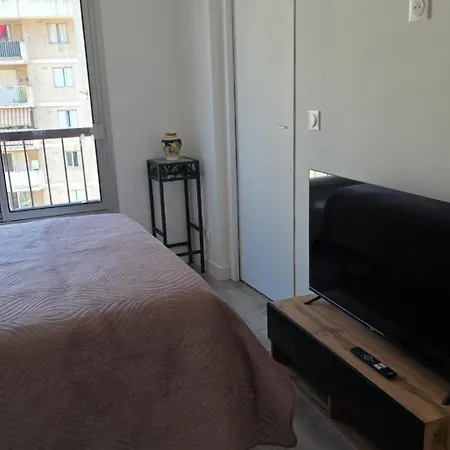 Le Balcon Azuréen - T2 Vue Et Clim Apartamento Niza